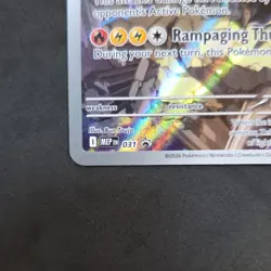 Pokemon N's Zekrom 031 MEP Full Art Holo Bun Toujo Card 2026 - Image 3
