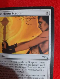 Magic The Gathering | Isochron Scepter | Mirrodin | DEVASTATING Equipment Card - Image 4