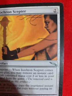 Magic The Gathering | Isochron Scepter | Mirrodin | DEVASTATING Equipment Card - Image 5