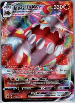 Heatran VMAX 026/189 SWSH10: Astral Radiance - Pokemon Card - NM - Image 1