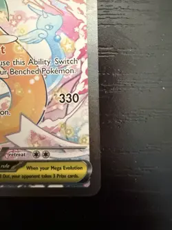 Mega Dragonite EX Pokemon Card Holo 290/217 Ascended Heroes - Image 3