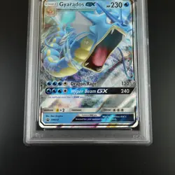 PSA 10 Gyarados GX SM212 Promo Pokemon Hidden Fates Full Art Holo Card - Image 3