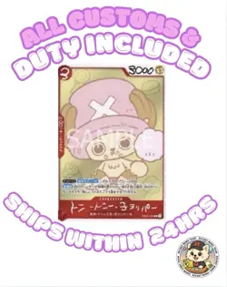 ONE PIECE CHOPPER’s 1 Rare EB02-003 Chopper Promo Card Japanese New Card Only - Image 1