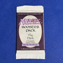 1994 Magic: The Gathering “THE DARK” Factory Sealed Booster Pack *Ships Free* 742818065047 - Image 1