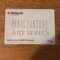 Magic: The Gathering Final Fantasy Art Series Together Forever 32/53 N/M - Image 3