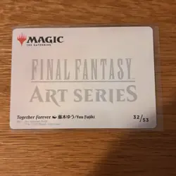 Magic: The Gathering Final Fantasy Art Series Together Forever 32/53 N/M - Image 4