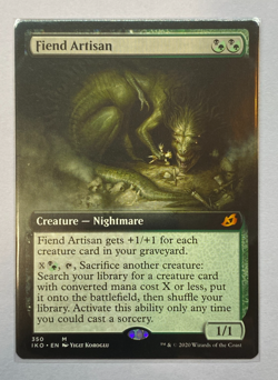 MTG - Ikoria: Lair of Behemoths - Fiend Artisan - Extended Art - NM - Image 1