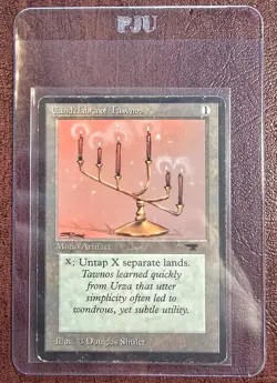 Candelabra of Tawnos - MtG Antiquities - Rare LP/MP 1994 - Image 4