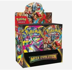 PRESALE 2PACK POKEMON MEGA EVOLUTION ENHANCED BOOSTER DISPLAY BOX - Image 2