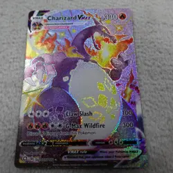 Charizard Vmax SV107/SV122 Pokemon Shining Fates Shiny Vault Holo Rare - Image 1