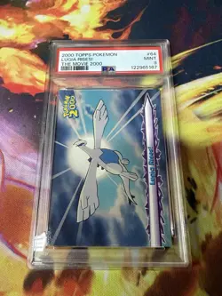 LUGIA RISES! #64 THE MOVIE 2000 TOPPS POKEMON - Image 1
