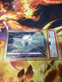 LUGIA RISES! #64 THE MOVIE 2000 TOPPS POKEMON - Image 2