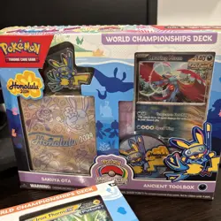 POKEMON WORLD CHAMPIONSHIPS DECK HONOLULU 2024 set of 3! - Image 3