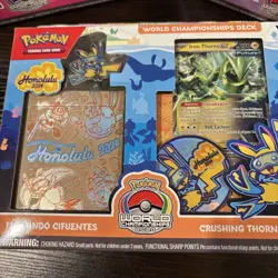 POKEMON WORLD CHAMPIONSHIPS DECK HONOLULU 2024 set of 3! - Image 4