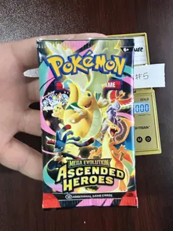 VERY HEAVY! GOD PACKUUU 22.51g Ascended Heroes Pokemon TCG Booster (SEALED) - Image 2