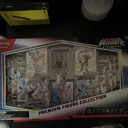 Pokemon TCG Prismatic Evolutions Premium Figure Collection Espeon Umbreon - Image 1