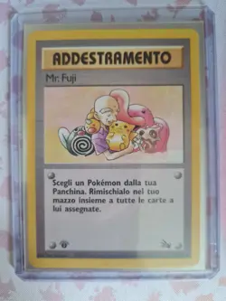 Pokemon TCG · 1st Edition Mr. Fuji 58/62 · Fossil · Italian - Image 1