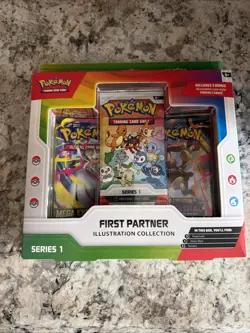 Pokemon TCG First Partner Illustration Collection Series 1 New Sealed - Image 1