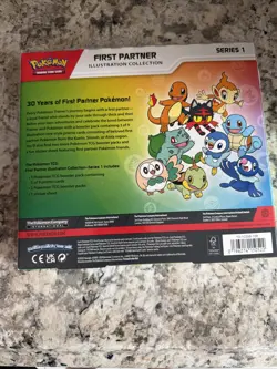 Pokemon TCG First Partner Illustration Collection Series 1 New Sealed - Image 2