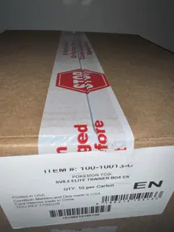 2025 Pokemon Prismatic Evolutions Factory Sealed ETB Elite Trainer Box Case - Image 3