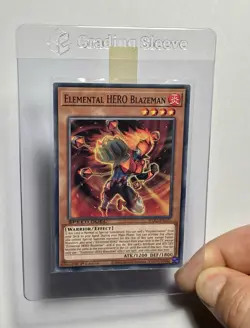 Elemental Hero Blazeman SGX2-ENA11 (NM) 1st Edition Common Speed-Duel Yu-Gi-Oh! - Image 3