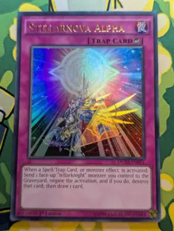 Yugioh Stellarnova Alpha DUEA-EN071 Ultra Rare 1st Edition NM - Image 1
