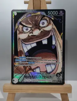 Marshall.D.Teach (OP09-081) (V.2) Leader Alt Art One Piece TCG English - Image 1