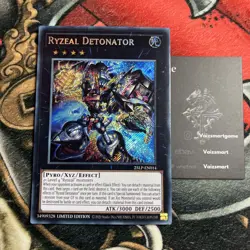 YuGiOh Ryzeal Detonator 25LP Secret Rare WC 2025 Limited Pack Promo - Image 1