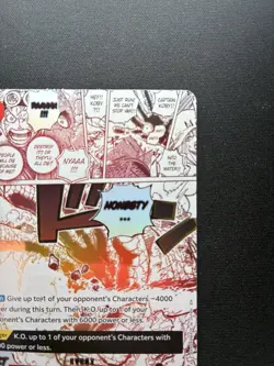 One Piece: Honesty Impact (Alternate Art) OP11-018 A Fist of Divine Speed Foil - Image 3