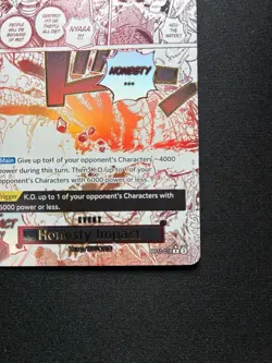 One Piece: Honesty Impact (Alternate Art) OP11-018 A Fist of Divine Speed Foil - Image 4