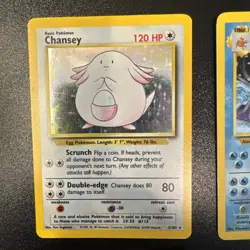 Pokemon Vintage Base Set 4 Card Set MP Holo Rare - Image 5