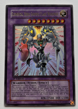 Elemental Hero Shining Flare Wingman 1st Edition EEN-EN036 Yugioh Card NM/M - Image 2