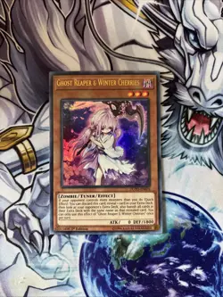 (YCL) Yugioh Ghost Reaper & Winter Cherries DUPO-EN076 Ultra Rare 1st Ed VLP - Image 1