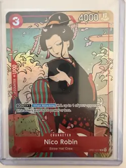 One Piece Card Game - Nico Robin OP01-017 - English 1st Anniversary - Image 1