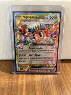 Nigirigon 142/191 SV08 Surging Sparks Reverse Holo Pokemon Card - Image 1