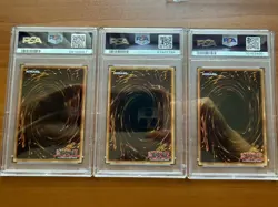 Yugioh Slifer The Sky Dragon Obelisk Tormentor Winged of Ra PSA 10 KICO EN063 64 - Image 5