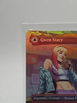 Gwen Stacy (0202) (Borderless) Marvel's Spider-Man Foil - Image 2