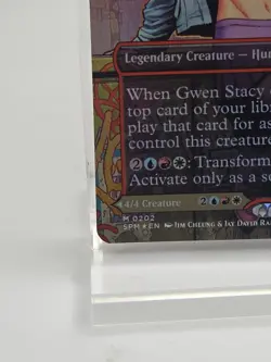 Gwen Stacy (0202) (Borderless) Marvel's Spider-Man Foil - Image 4