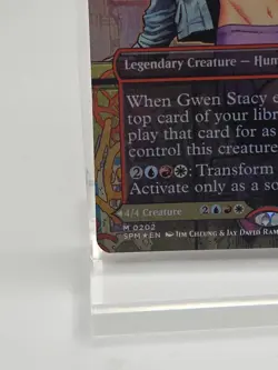 Gwen Stacy (0202) (Borderless) Marvel's Spider-Man Foil - Image 5