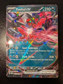Yveltal ex 053/088 Double Rare Perfect Order Pokemon Near Mint - Image 1