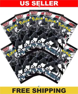 Black Bolt 10 Pack Bundle SV11B - Japanese Pokemon Factory Sealed - Image 1