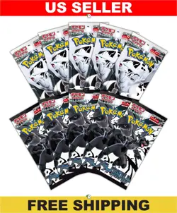 Black Bolt & White Flare 10 Pack Bundle - Pokemon Factory Sealed - Image 1
