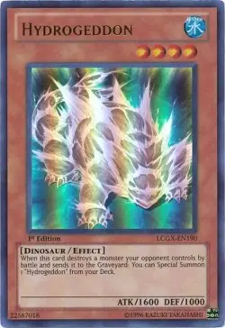 Hydrogeddon [LCGX-EN190] Ultra Rare Moderately Played Unlimited - Yugioh single - Image 1