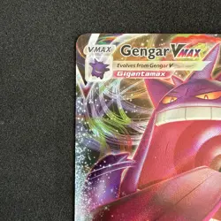 Pokemon SWSH08: Fusion Strike #157/264 Gengar VMAX NM - Image 2