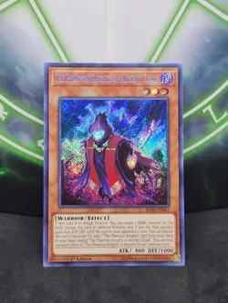 Yugioh The Phantom Knights of Ancient Cloak BLRR EN061 Secret Rare 1st Ed NM - Image 1