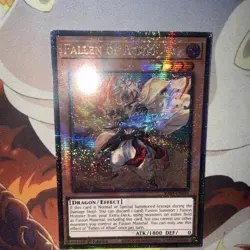 Fallen of Albaz RA04-EN034 Quarter Century Secret Rare Near Mint 1st Yugioh - Image 3