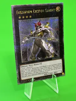Yu-Gi-Oh Quarter Century Stampede Evilswarm Exciton Knight QCSR RA04-EN212 NM!!! - Image 3