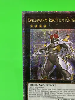 Yu-Gi-Oh Quarter Century Stampede Evilswarm Exciton Knight QCSR RA04-EN212 NM!!! - Image 4