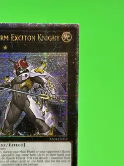 Yu-Gi-Oh Quarter Century Stampede Evilswarm Exciton Knight QCSR RA04-EN212 NM!!! - Image 5