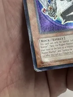 Valkyrion The Magna Warrior SDD-001 Prismatic Secret Rare Holo MP/HP See Pics - Image 2